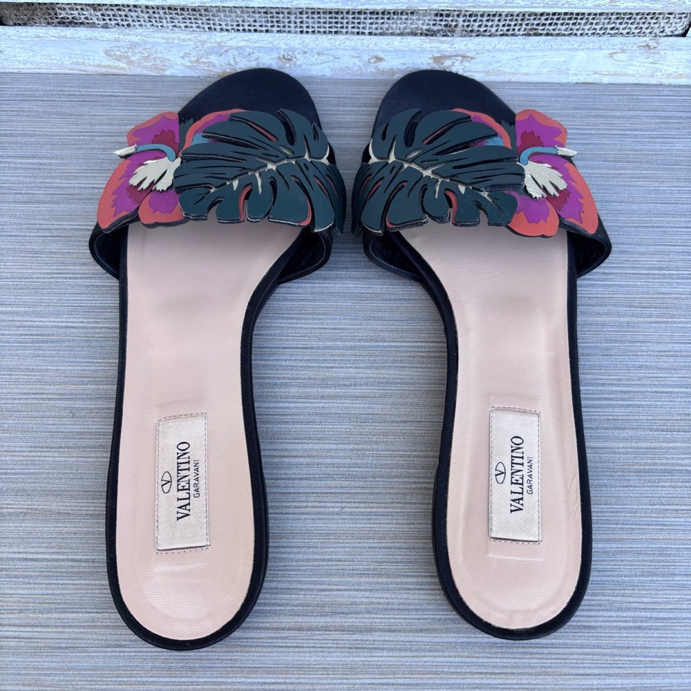 Valentino Garavani "Tropical Dream" slide sandals - Picture 7 of 12